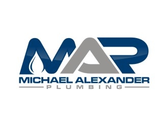 MAP Michael Alexander Plumbing logo design by agil