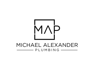 MAP Michael Alexander Plumbing logo design by Barkah