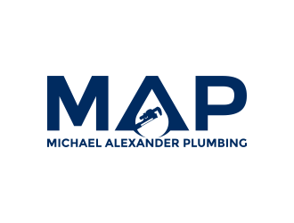 MAP Michael Alexander Plumbing logo design by pakNton