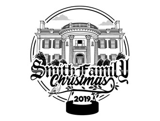 Smith Family Christmas 2019 logo design by DreamLogoDesign