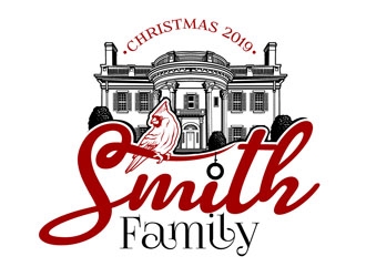 Smith Family Christmas 2019 logo design by DreamLogoDesign