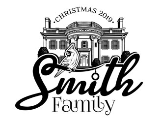 Smith Family Christmas 2019 logo design by DreamLogoDesign