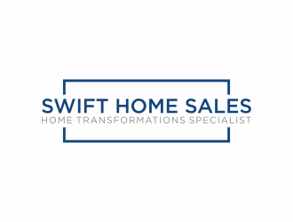 Swift Home Sales logo design by bombers