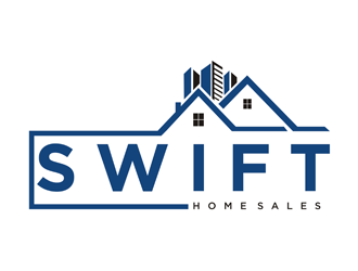 Swift Home Sales logo design by clayjensen
