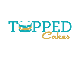 Topped Cakes logo design by lexipej