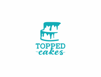 Topped Cakes logo design by puthreeone