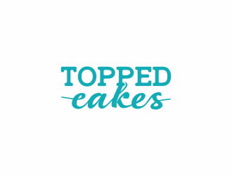 Topped Cakes logo design by puthreeone