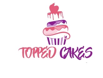 Topped Cakes logo design by AamirKhan