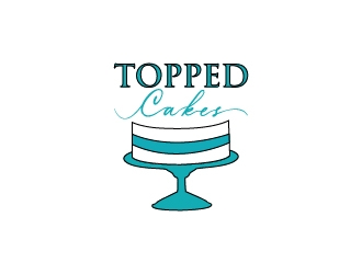 Topped Cakes logo design by twomindz