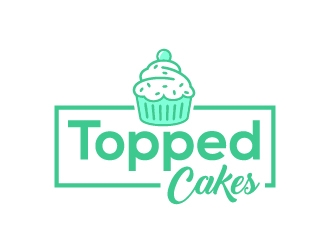 Topped Cakes logo design by cybil