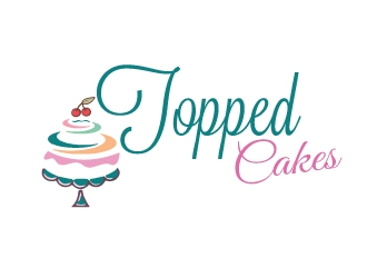 Topped Cakes logo design by AamirKhan