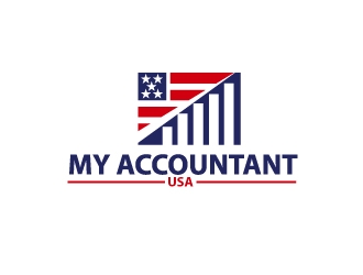 My Accountant USA logo design by Foxcody