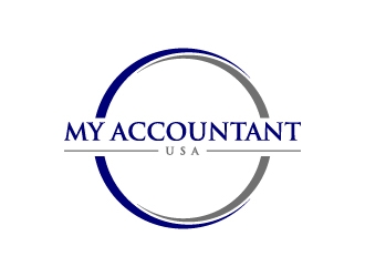 My Accountant USA logo design by BrainStorming