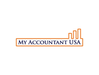 My Accountant USA logo design by twomindz