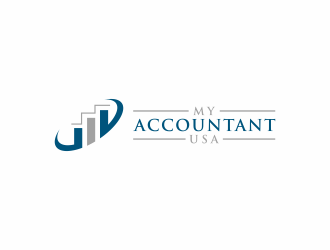 My Accountant USA logo design by checx