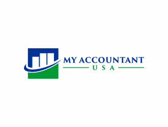 My Accountant USA logo design by bombers