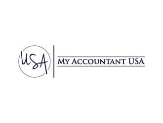 My Accountant USA logo design by twomindz