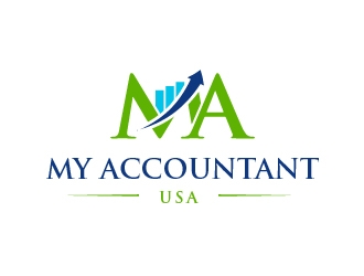 My Accountant USA logo design by mmyousuf
