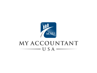 My Accountant USA logo design by mbah_ju