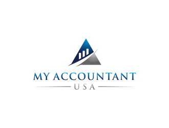 My Accountant USA logo design by mbah_ju