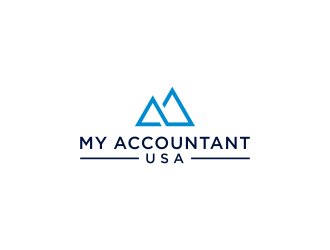My Accountant USA logo design by mbah_ju