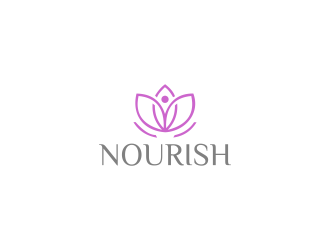 Nourish logo design by RIANW