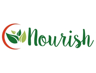 Nourish logo design by AamirKhan