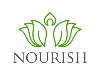 Nourish logo design by b3no