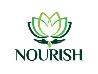 Nourish logo design by Suvendu