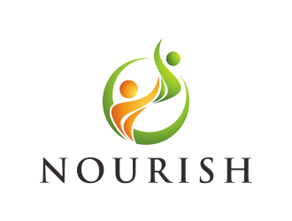 Nourish logo design by p0peye