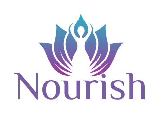 Nourish logo design by AamirKhan