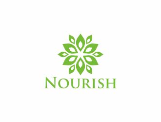 Nourish logo design by luckyprasetyo