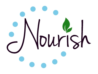 Nourish logo design by MonkDesign