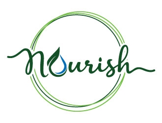 Nourish logo design by MonkDesign
