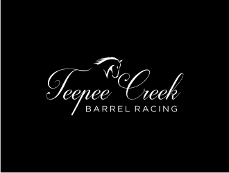 Teepee Creek Barrel Racing  logo design by Adundas