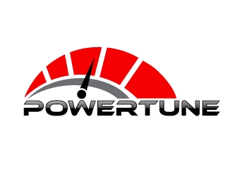 Powertune logo design by Mirza
