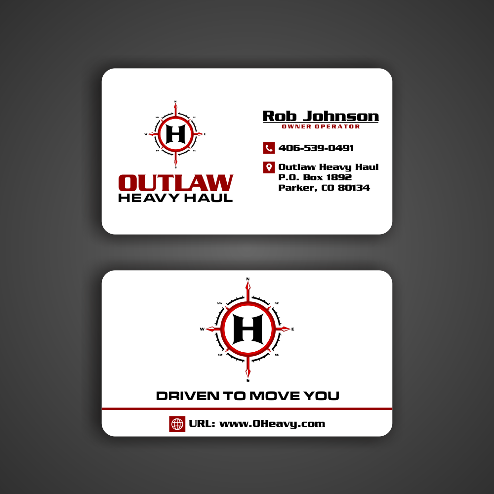 Outlaw Heavy Haul logo design by done
