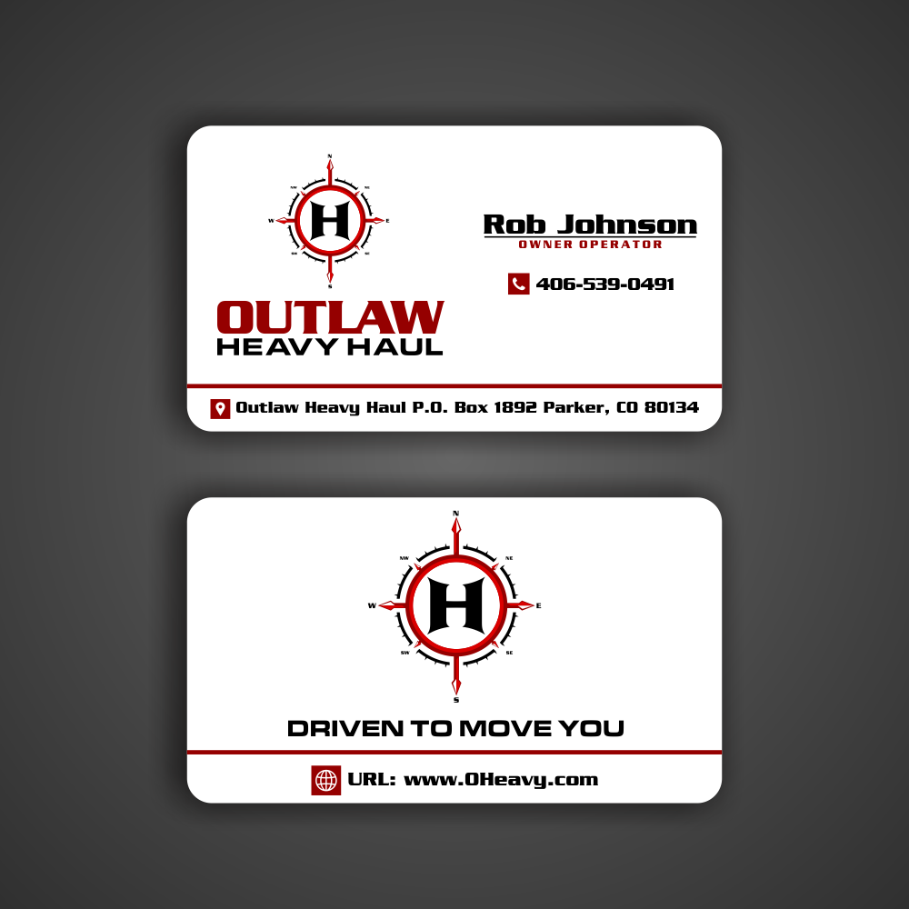 Outlaw Heavy Haul logo design by done