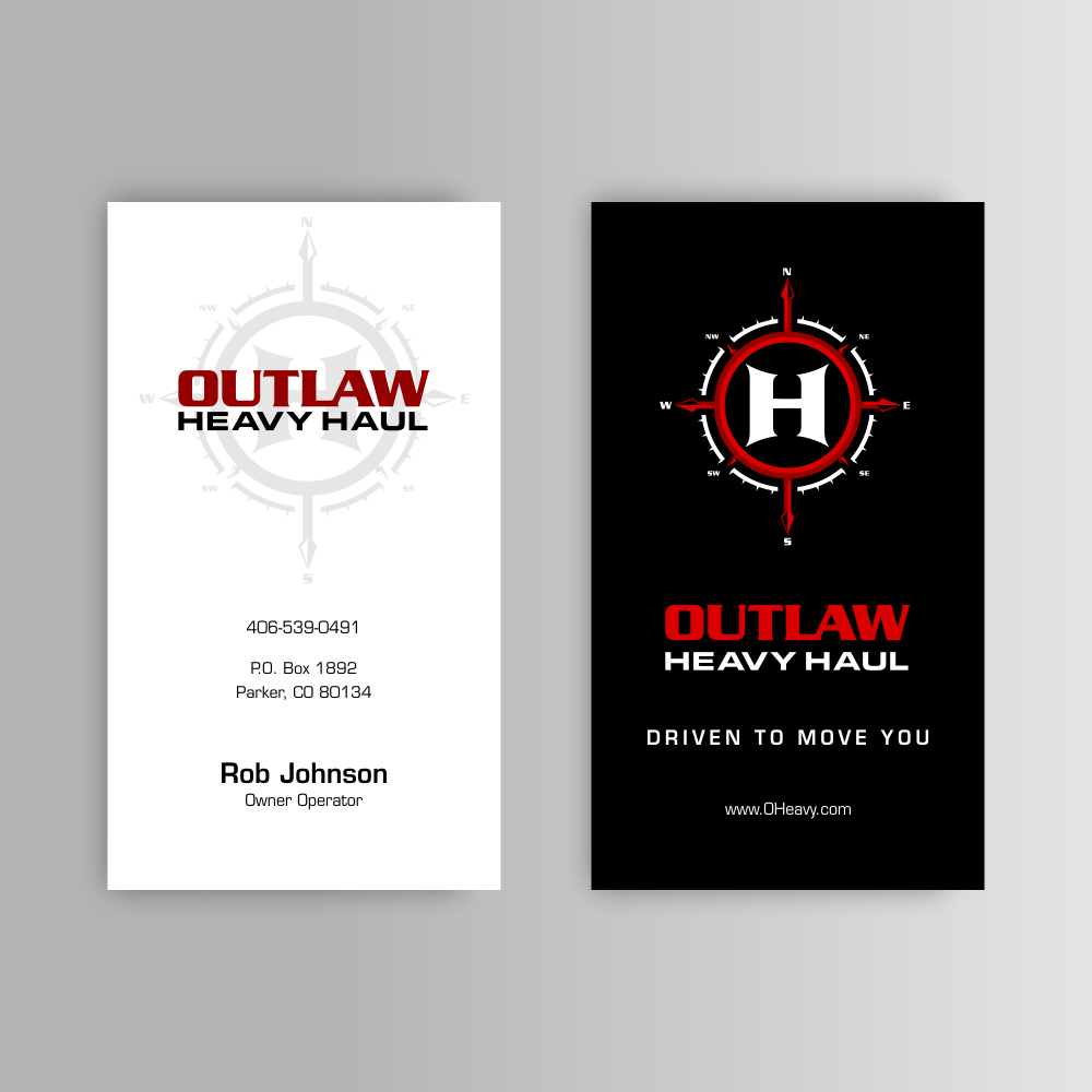 Outlaw Heavy Haul logo design by smith1979