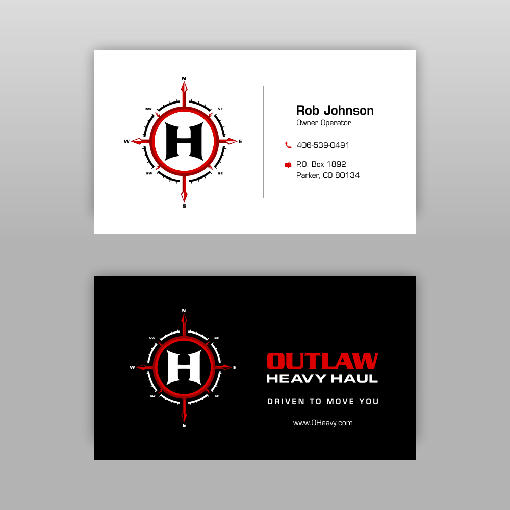 Outlaw Heavy Haul logo design by smith1979