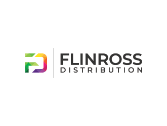 Flinross Distribution logo design by mhala
