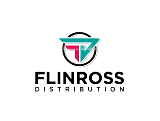 Flinross Distribution logo design by evdesign