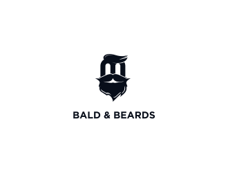 Bald & Beards logo design by FloVal