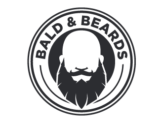 Bald & Beards logo design by ORPiXELSTUDIOS