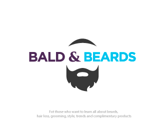 Bald & Beards logo design by Rassum
