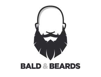 Bald & Beards logo design by ORPiXELSTUDIOS