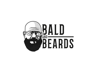 Bald & Beards logo design by Eliben