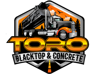 Toro Blacktop & Concrete logo design by THOR_