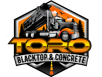 Toro Blacktop & Concrete logo design by THOR_