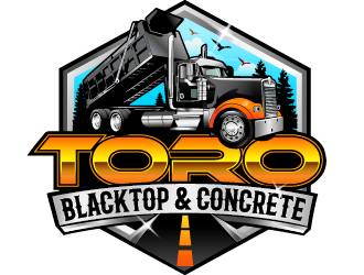 Toro Blacktop & Concrete logo design by THOR_